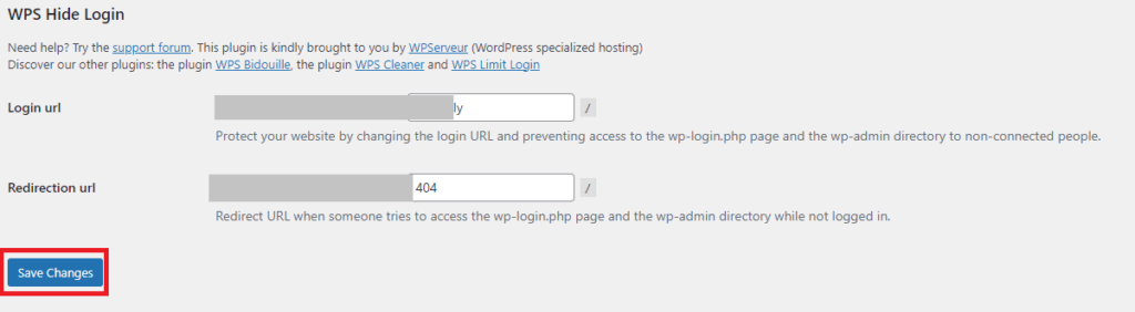 WPS Hide Login Tutorial – Customize the login URL