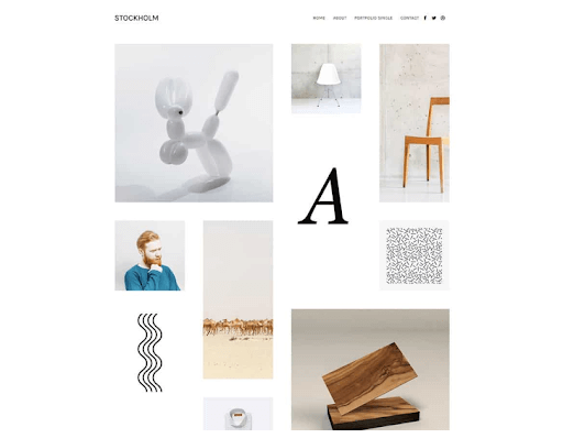 Stockholm WordPress theme for artist|YuanJhen blog