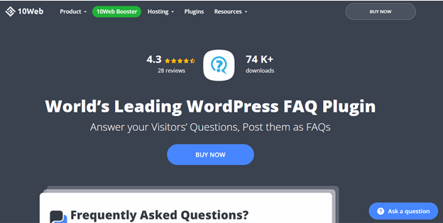 FAQ by 10Web for FAQ WordPress Plugin|YuanJhen blog