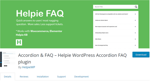 Helpie FAQ for WordPress FAQ Plugin|YuanJhen blog
