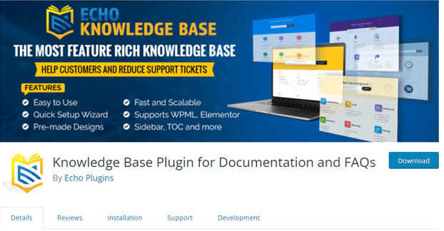 Knowledge Base Plugin for Documents and FAQs for WordPress FAQ plugin