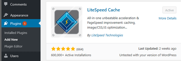 LiteSpeed Cache in WordPress|Yuan Jhen blog