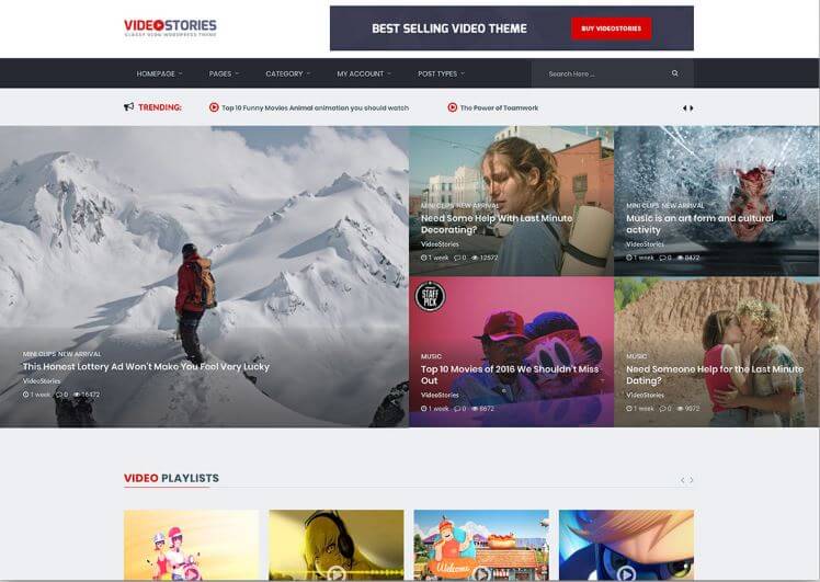 VideoStories WordPress theme|YuanJhen blog