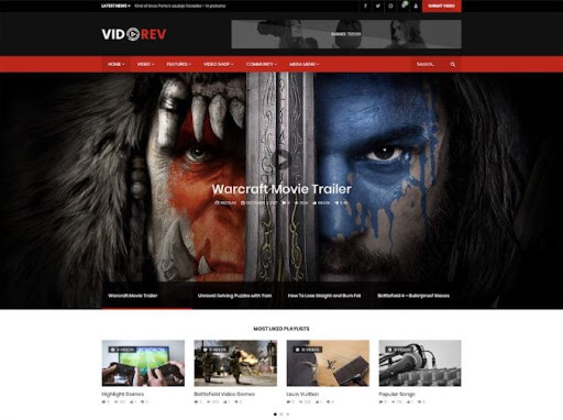 VidoRev WordPress video themes|Yuan Jhen blog