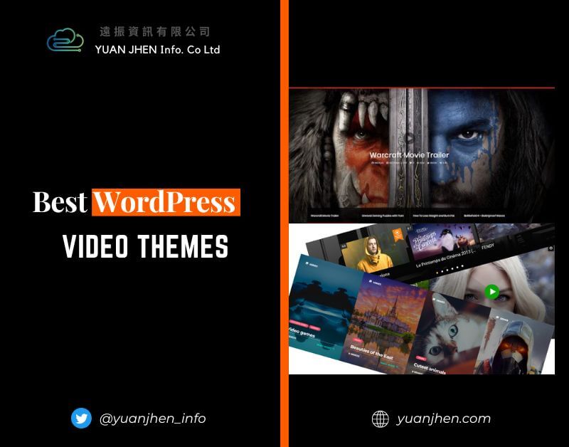 WordPress Video Themes Yuan Jhen