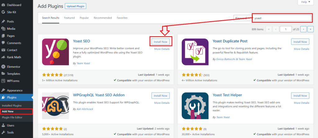 Installation of Yoast to create a sitemap|YuanJhen blog
