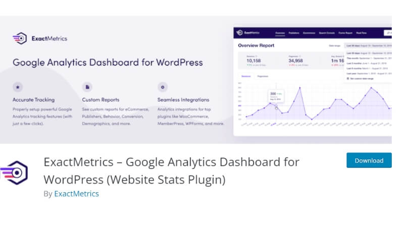 ExactMetrics for WordPress analytics plugin | YuanJhen blog