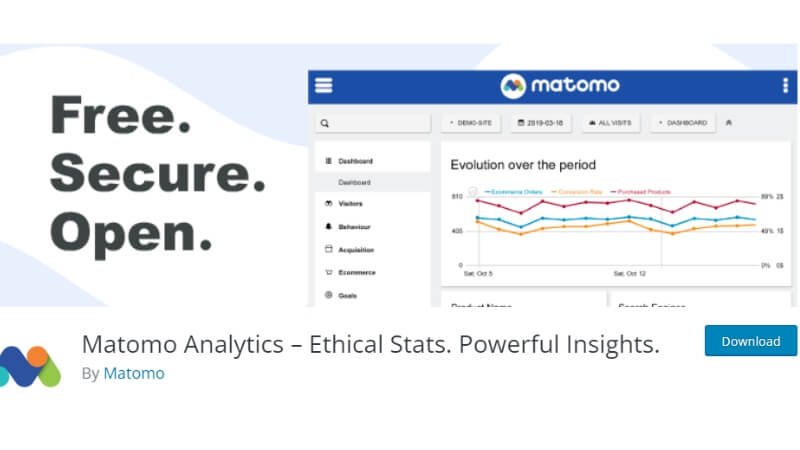 Matomo WordPress Analytics Plugin | YuanJhen blog