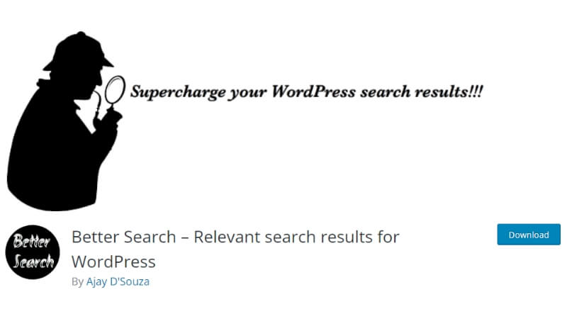 Better Search: search pluhin WordPress | YuanJhen blog