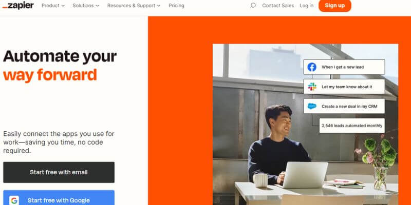 Zapier marketing tool integrate with SeedProd | yuanjhen blog